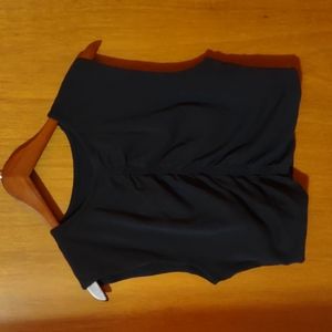 Black Lululemon gathered top